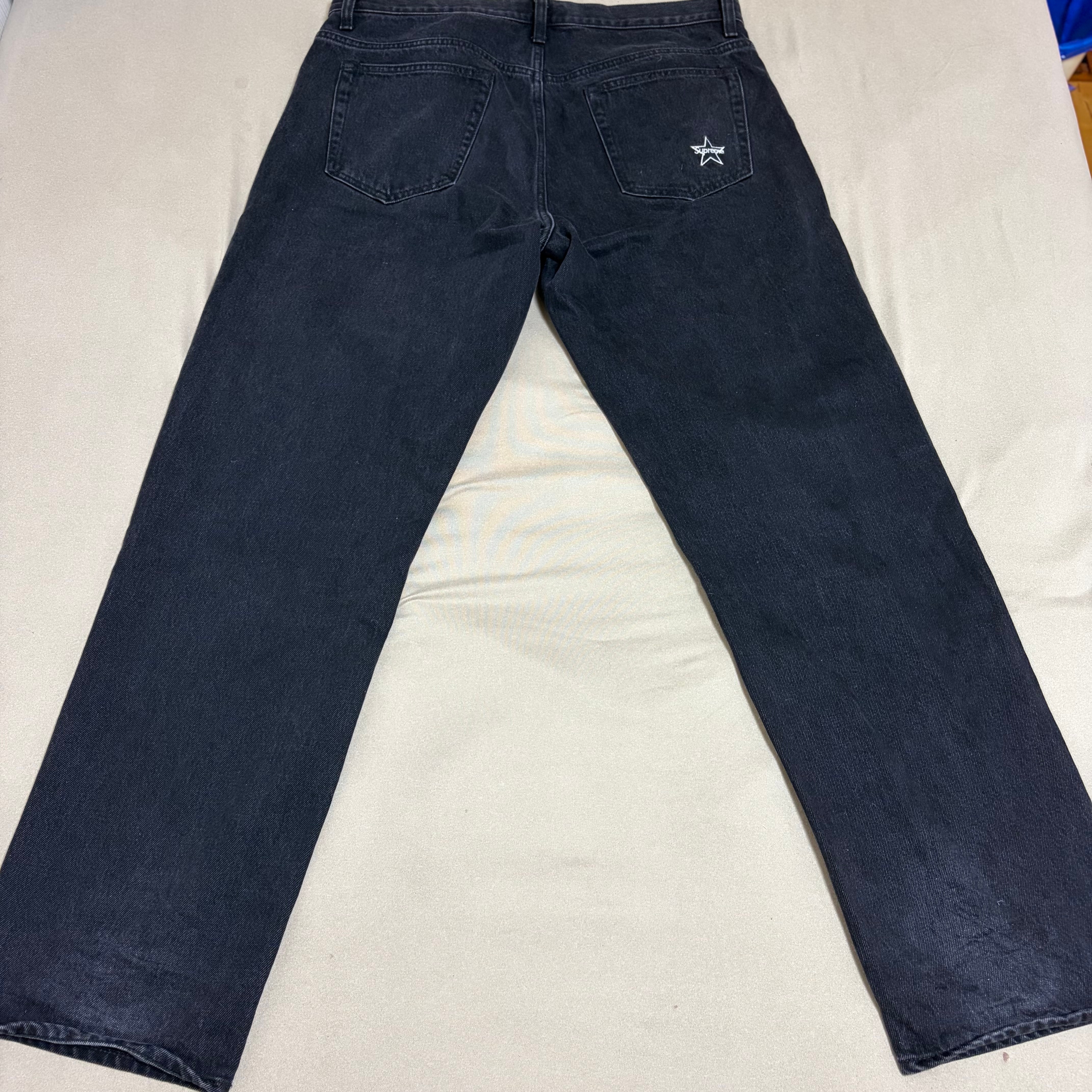Supreme Regular Jean (26SS) "Black"