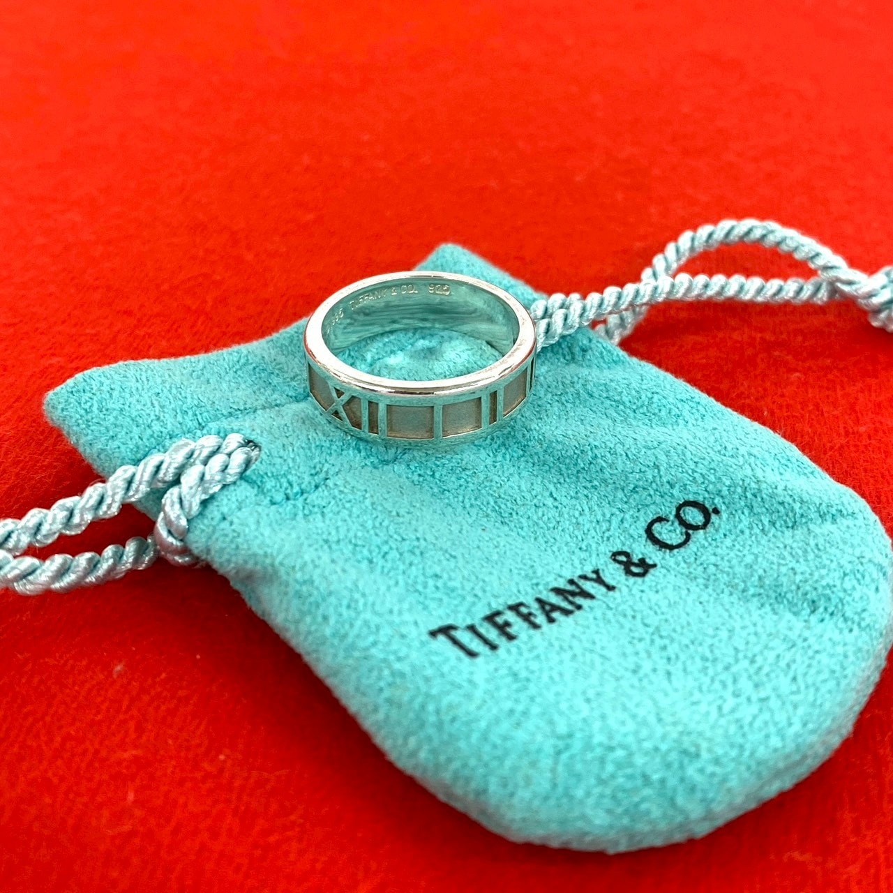 TIFFANY&Co. ティファニー アトラス リング シルバー925 リング・指輪 11.5号 シルバー
 41046