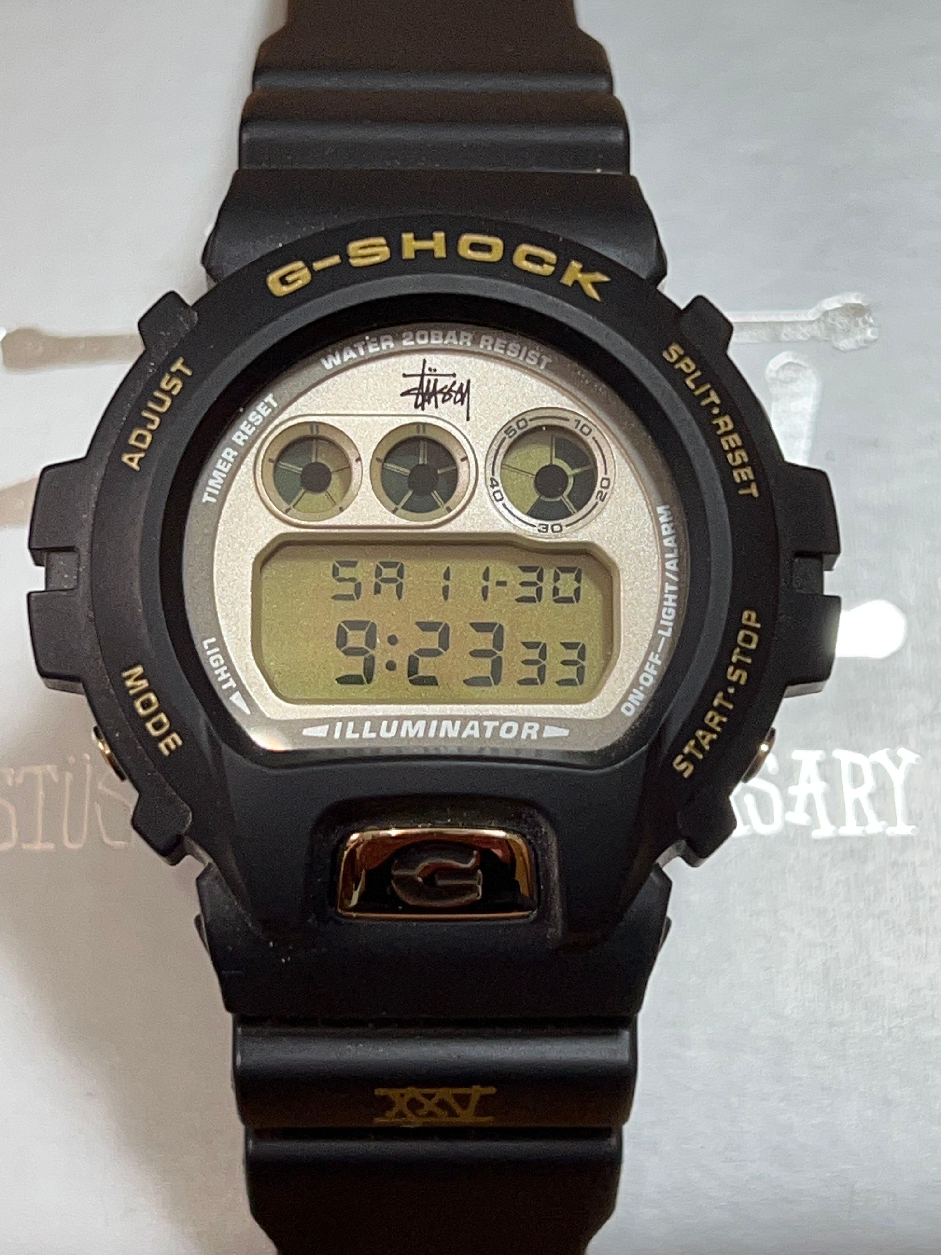 Casio G-Shock STUSSY 25th Anniversary DW-6900STS-9JR - 48mm in Resin