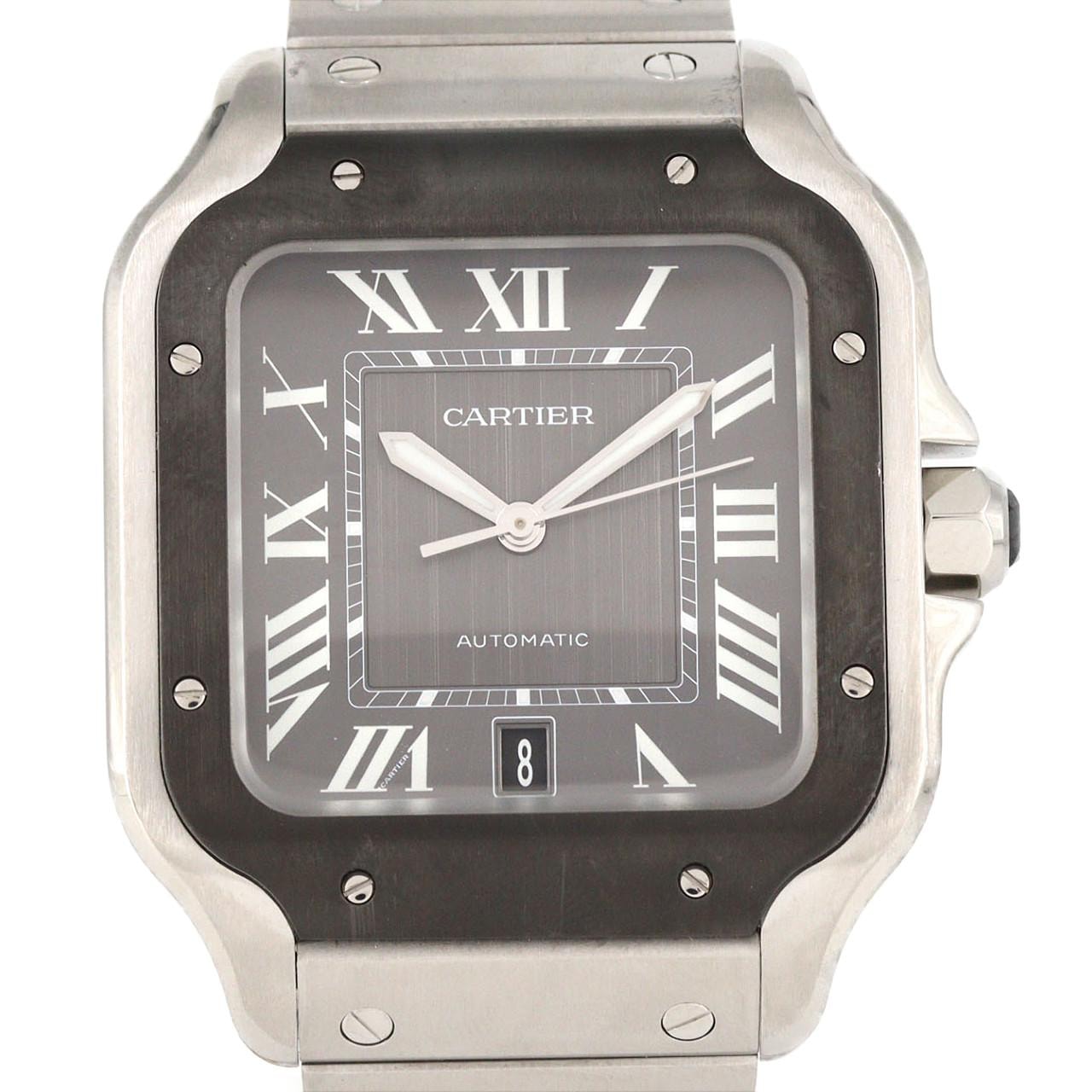 カルティエ サントス・ドゥ・カルティエ LM WSSA0037 SS 自動巻