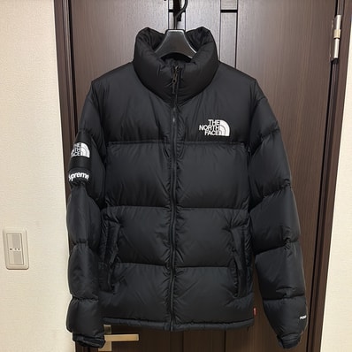 Supreme x The North Face Split Nuptse Jacket "Black" ND02400I / NF0A875F