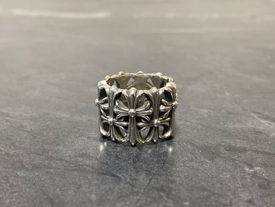 Chrome Hearts Cemetery Cross Ring "Silver"