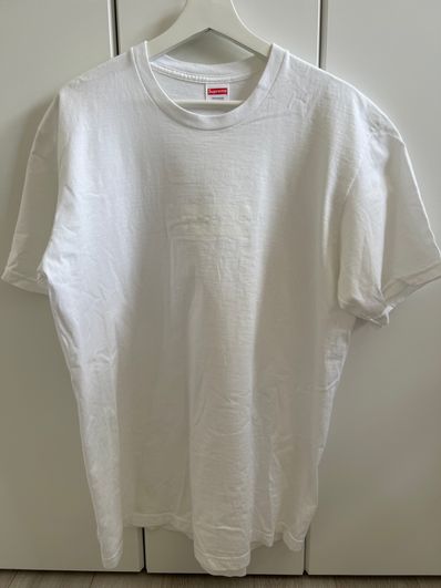 Supreme Tonal Box Logo Tee "White"