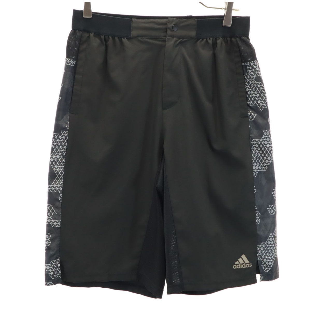 adidas アディダス トレーニング ショートパンツ L ブラック系