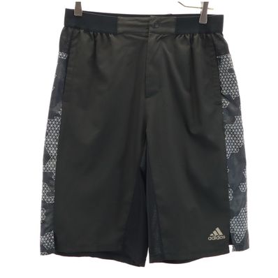 adidas アディダス トレーニング ショートパンツ L ブラック系
