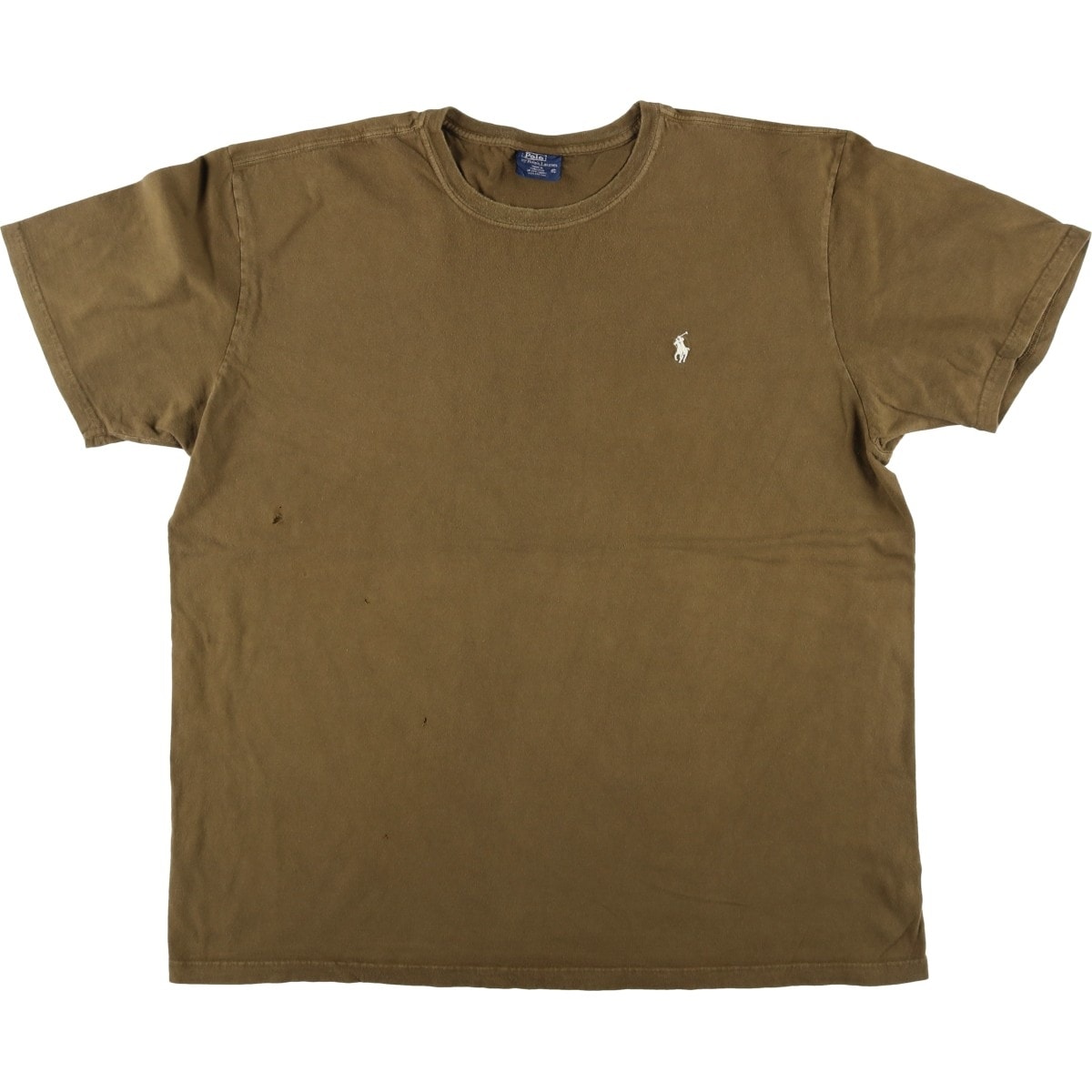 古着 ラルフローレン Ralph Lauren POLO by Ralph Lauren 半袖 ワンポイントロゴTシャツ メンズXL相当/eaa625923