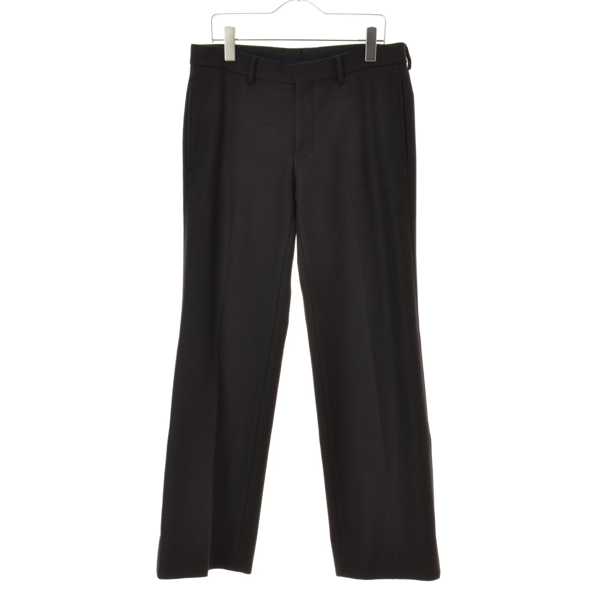 COMOLI Light Melton Piped Stem Pants - 24AW "Navy"