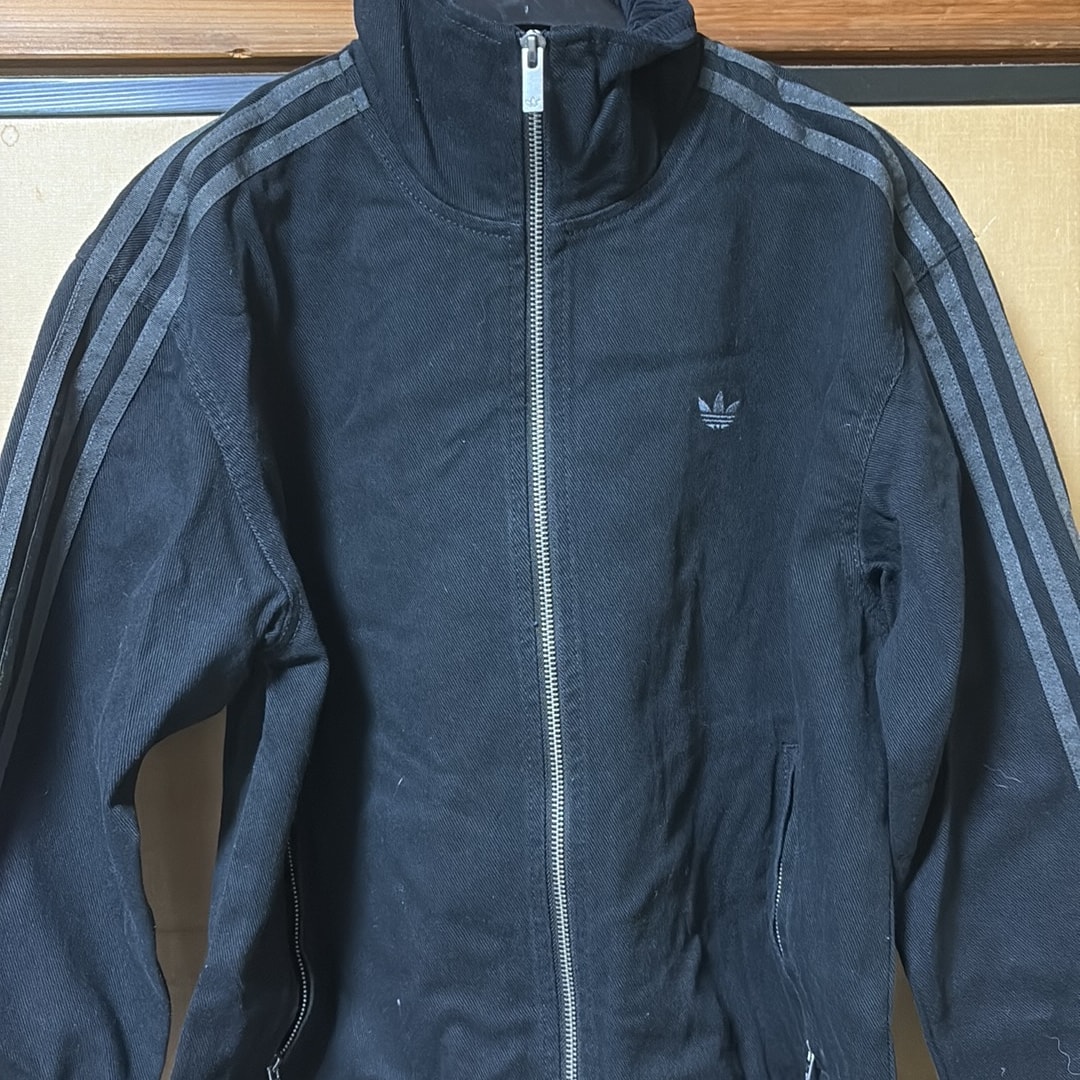 adidas Adicolor Denim Firebird Track Top "True Black Denim"