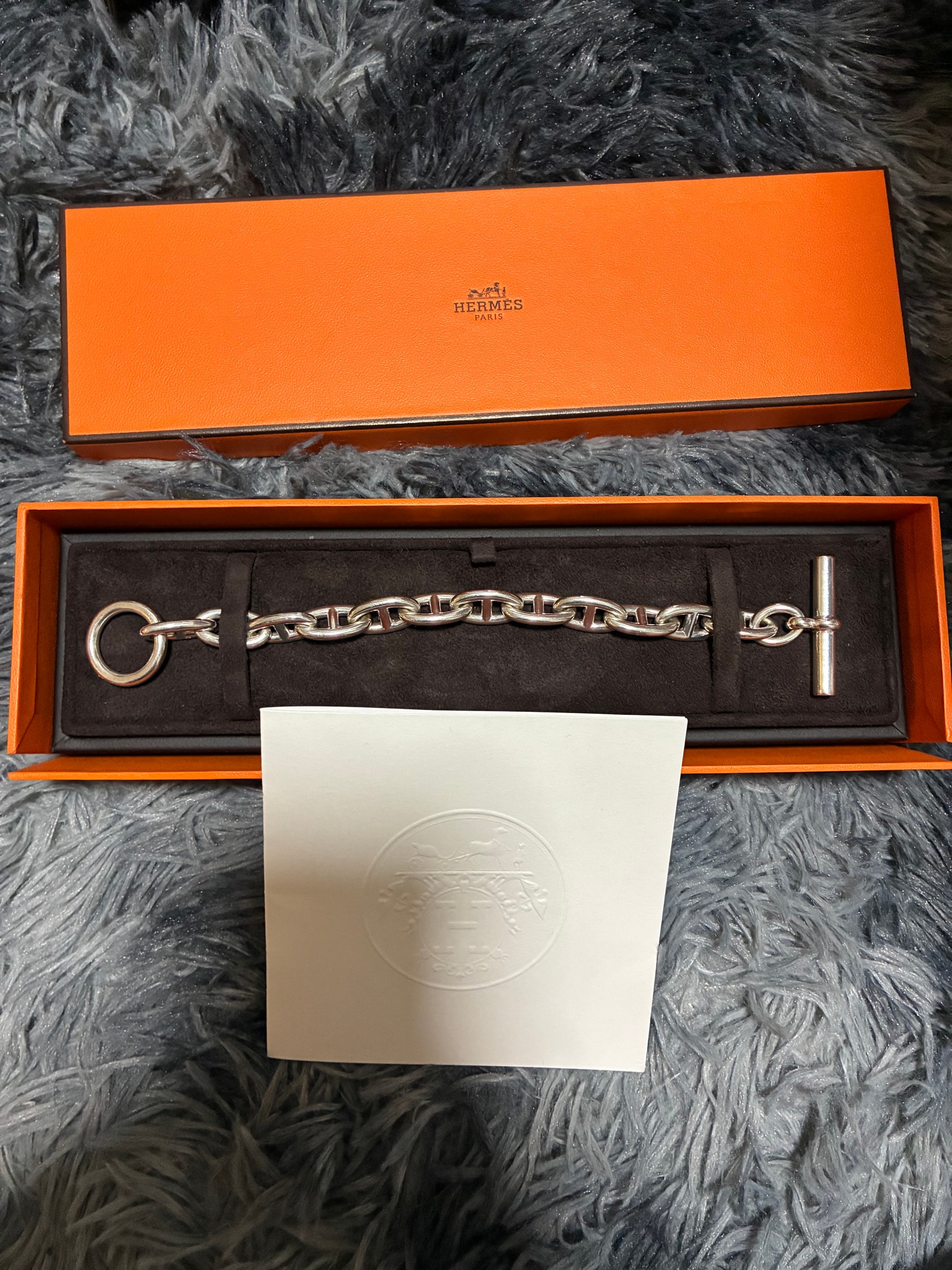 Hermes Chaine D'ancre GM Bracelet "Silver"