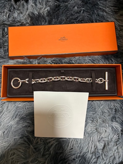 Hermes Chaine D'ancre GM Bracelet "Silver"