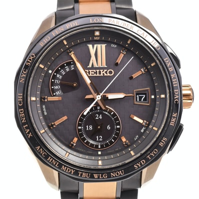値下 セイコー SEIKO SAGA270/8B63-0AR0 ブライツ 2019 限定モデル ソーラー電波 メンズ 良品 箱・保証書付き M#145414