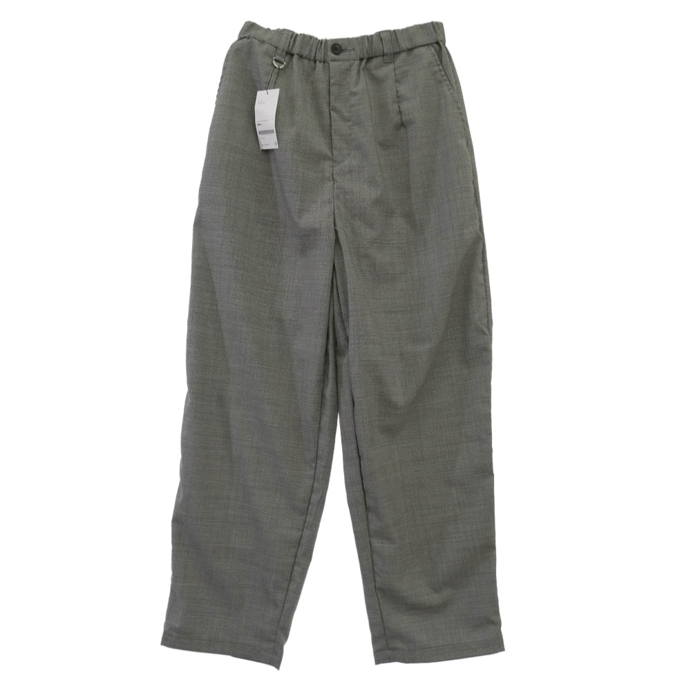 SOPHNET. ソフネット パンツ SPNT-260030 TROPICAL CHECK TAPERED BOLD PANTS HOUNDS TOOTH 2 トロピカル チェック テーパード パンツ ブラック系 ホワイト系 2【極上美品】【中古】