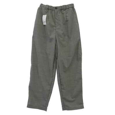 SOPHNET. ソフネット パンツ SPNT-260030 TROPICAL CHECK TAPERED BOLD PANTS HOUNDS TOOTH 2 トロピカル チェック テーパード パンツ ブラック系 ホワイト系 2【極上美品】【中古】