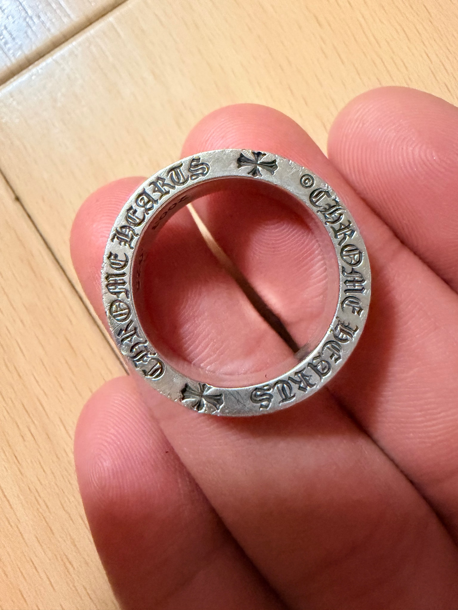 Chrome Hearts 6mm Spacer Ring FOREVER "Silver"