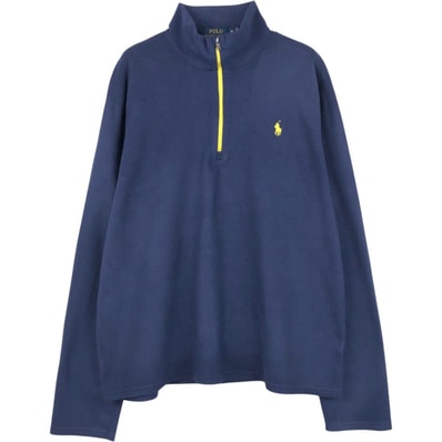 古着 ラルフローレン Ralph Lauren POLO RALPH LAUREN PERFORMANCE ハーフジップ フリースプルオーバー メンズXL相当/eaa655340