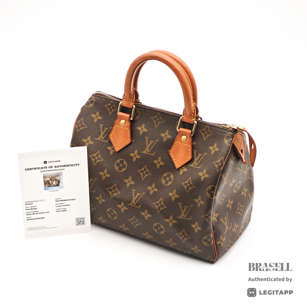 LOUIS VUITTON ルイ・ヴィトン スピーディ 25 モノグラム M41528 SP1908 ハンドバッグ Monogram Canvas ユニセックス
