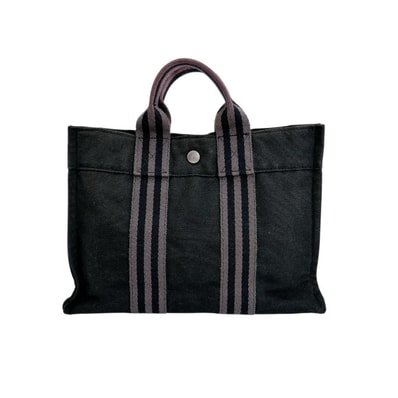 エルメス HERMES フールトゥPM キャンバス トートバッグ