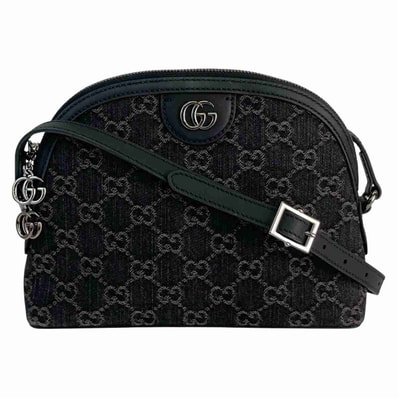 GUCCI グッチ オフィディア GG ショルダーバッグ GGデニム ショルダーバッグ 499621 デニム ブラック レディース【中古】