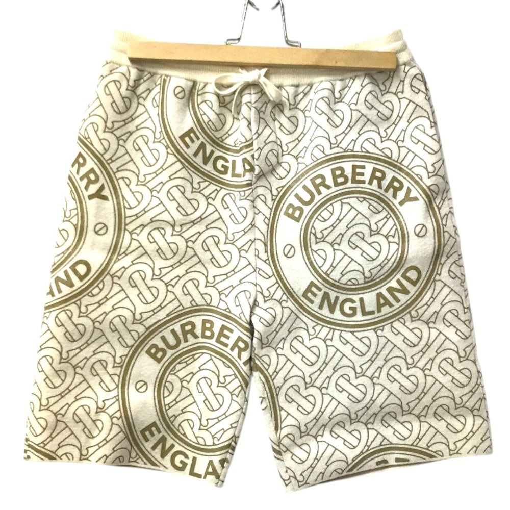 バーバリー BURBERRY ロゴ TB 8053763 アパレル ハーフパンツ ショートパンツ ウール ベージュ