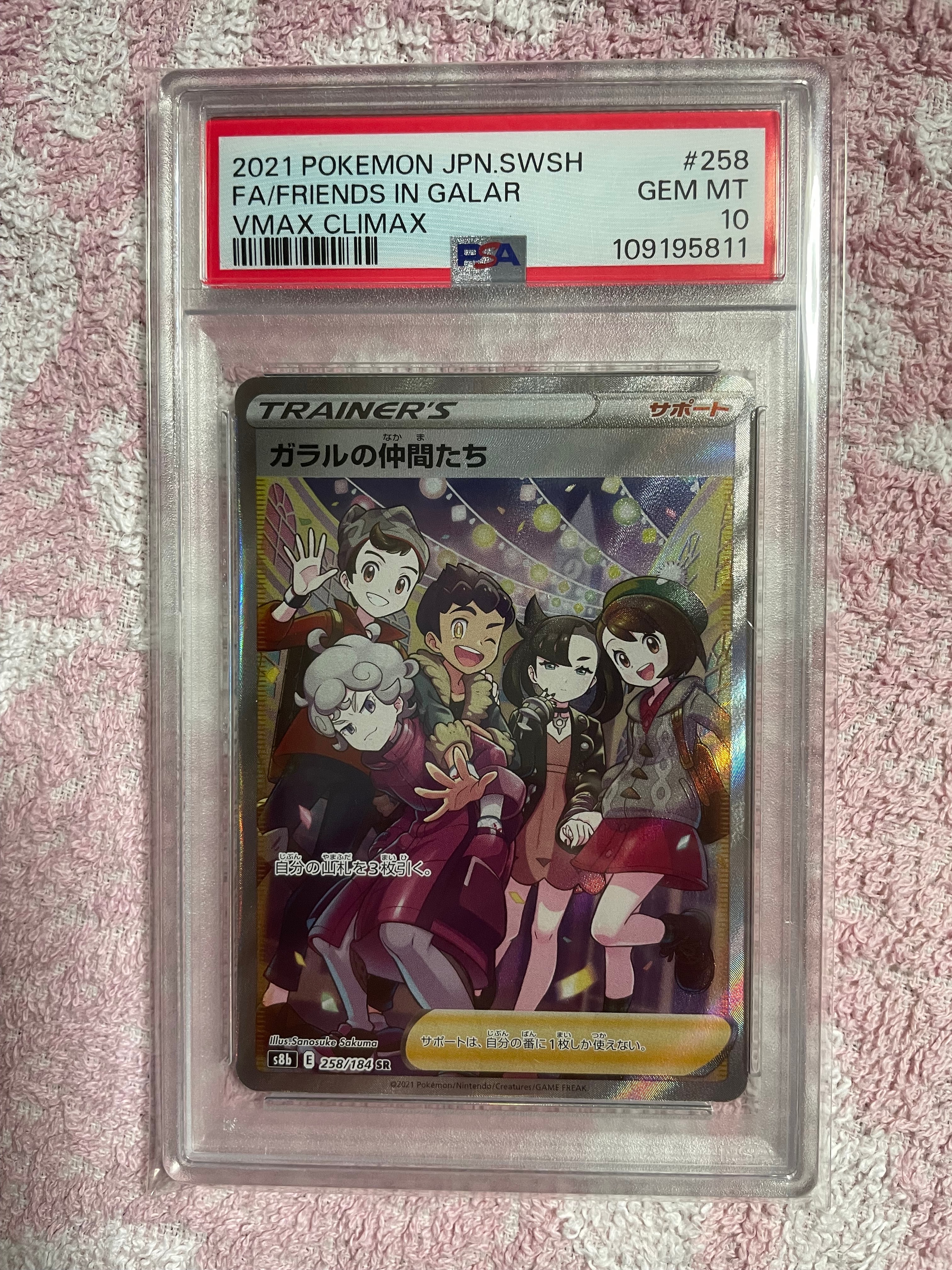 ガラルの仲間たち SR[S8b 258/184](ハイクラスパック「VMAXクライマックス」)