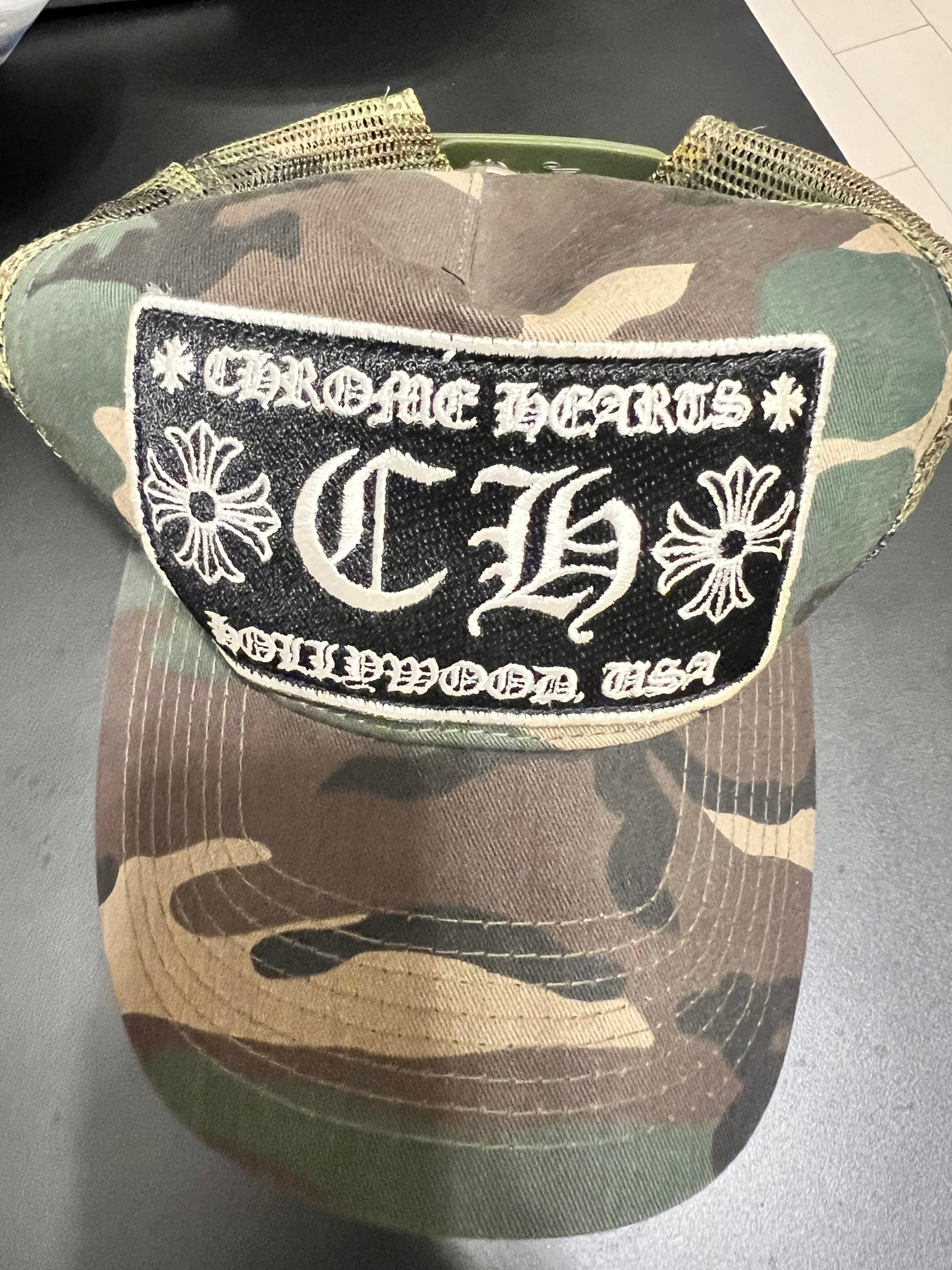 Chrome Hearts Trucker Cap CH "Camo"