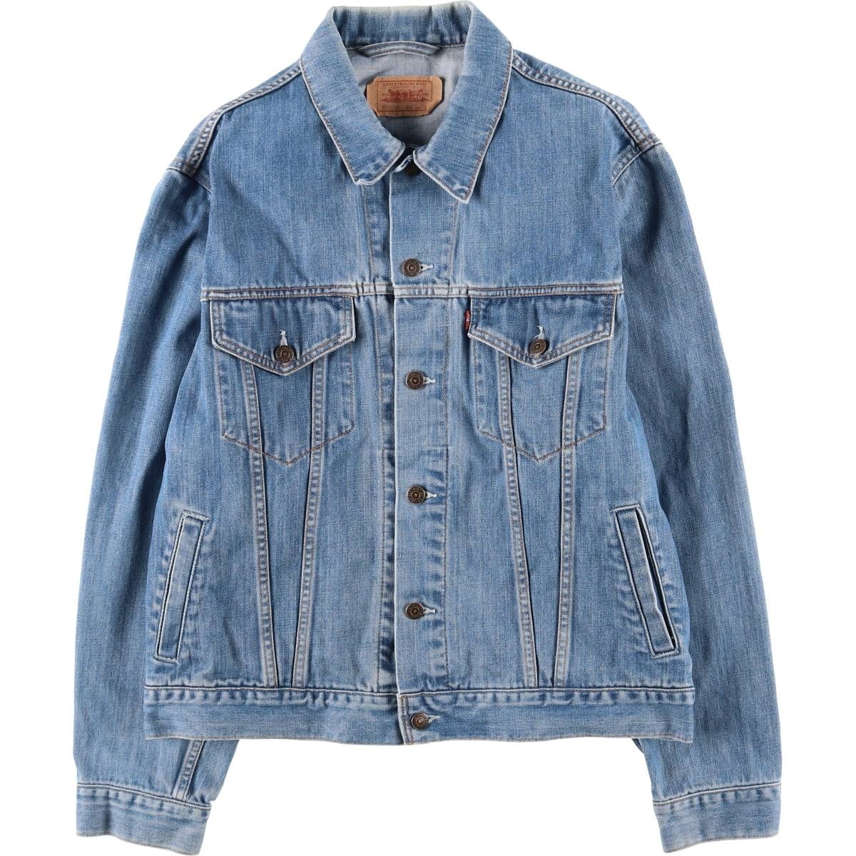 古着 00年代 リーバイス Levi's 70550-0414 ユーロモデル デニムジャケット Gジャン メンズL相当/eaa599868