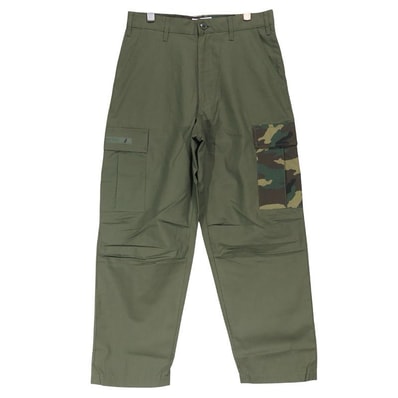 新品 WTAPS ダブルタップス 21AW JUNGLE STOCK/TROUSERS/COTTON.RIPSTOP 212WVDT-PTM03 ジャングル ストック トラウザーズ リップストップ オリーブ 6ポケ カーゴ パンツ サイズ01(S)