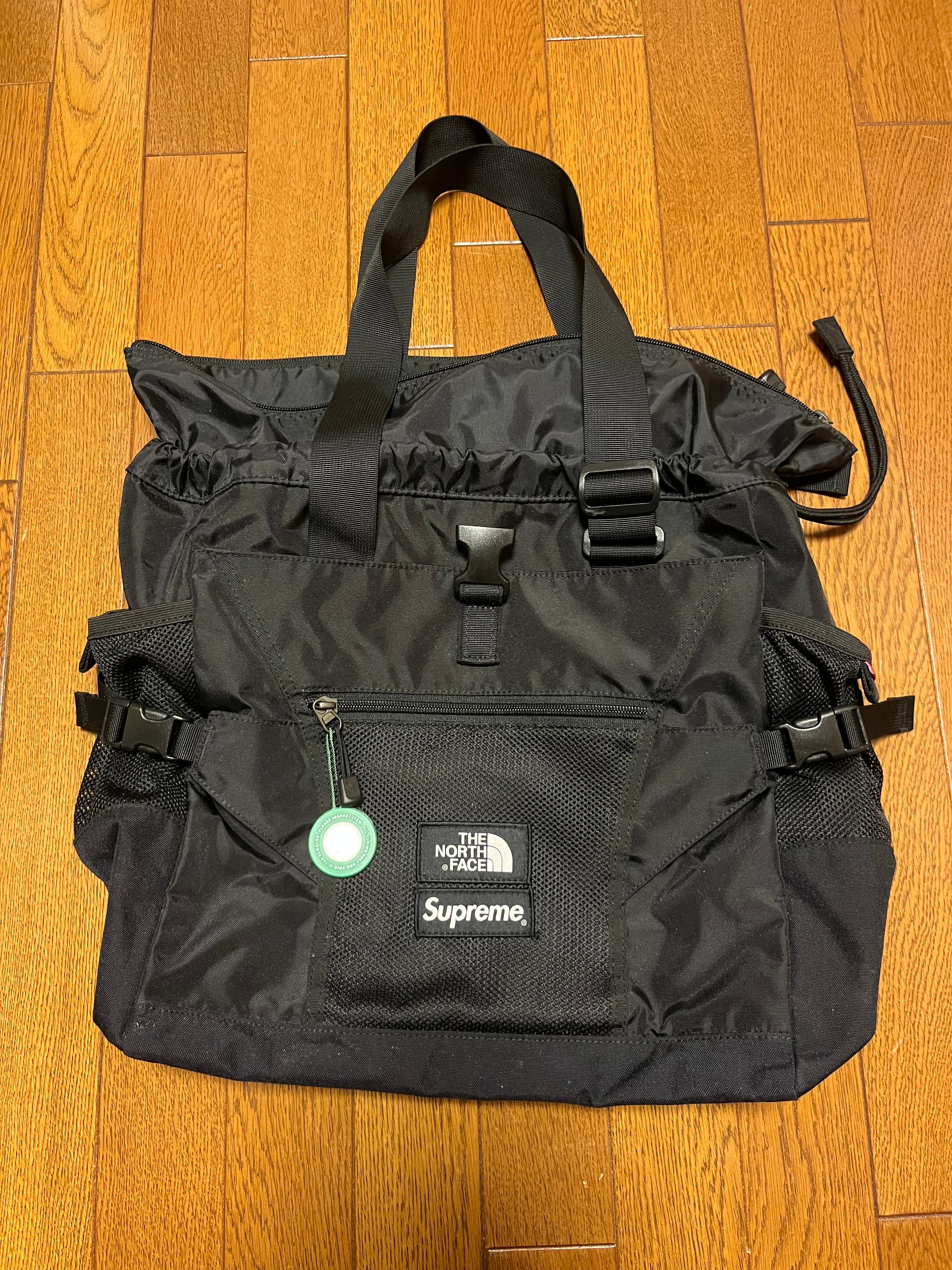 シュプリーム ザノースフェイス アドベンチャートート　ブラック Supreme The North Face Adventure Toteノースフェイストート (Supreme
