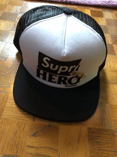 Supreme / ANTIHERO Mesh Back 5-Panel "Black"