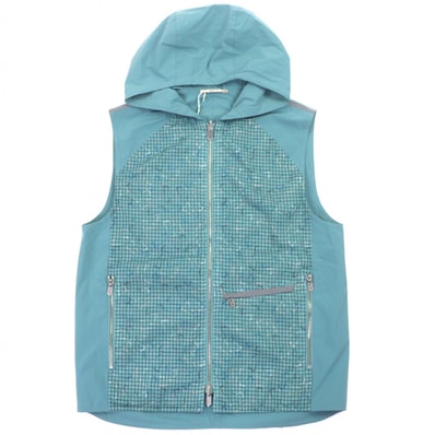 未使用品 エルメス ベスト グリーン メンズ 46