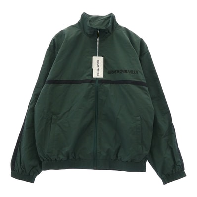 WACKO MARIA ワコマリア ジャケット 24AW 24FW-WMO-TJ01 NYLON TRACK JACKET TYPE-1 ナイロン トラック ジャケット グリーン系 ブラック系 XL【新古品】【未使用】【中古】