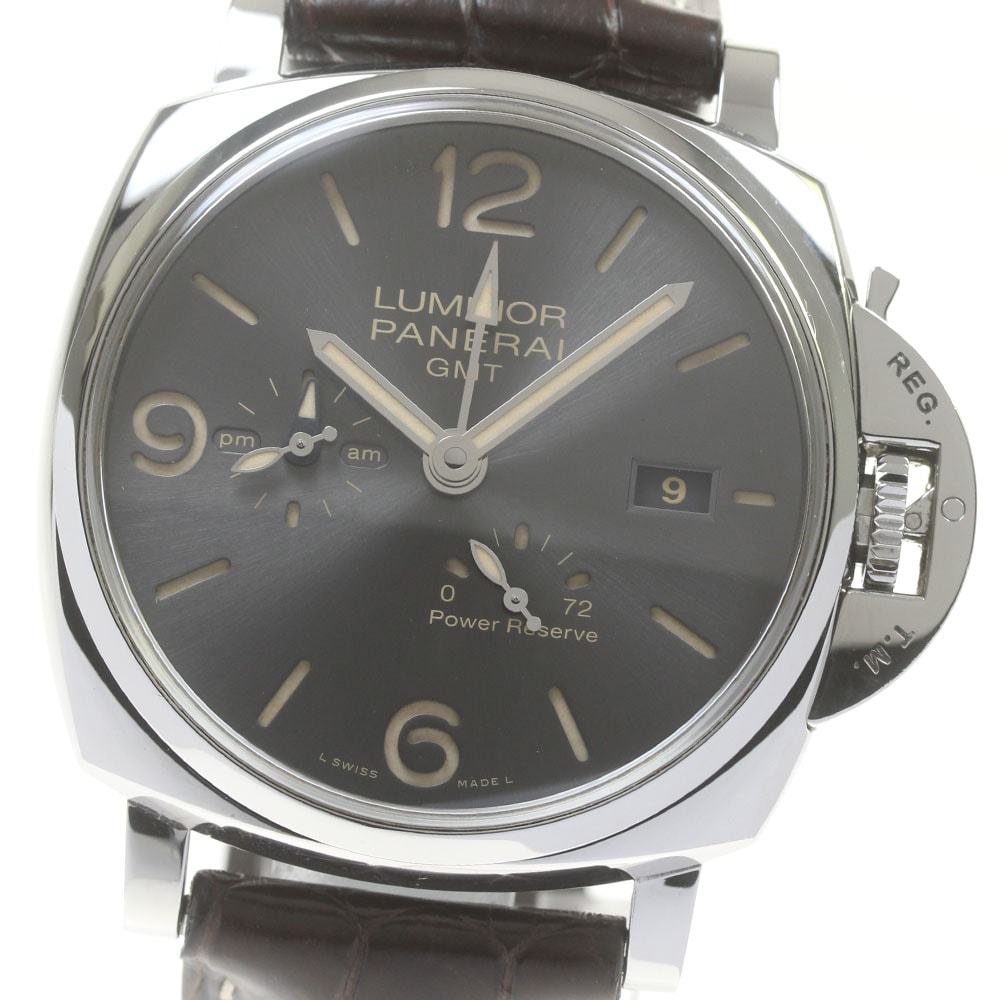 パネライ ルミノール ドゥエ GMT PAM00944 メンズ 【中古】