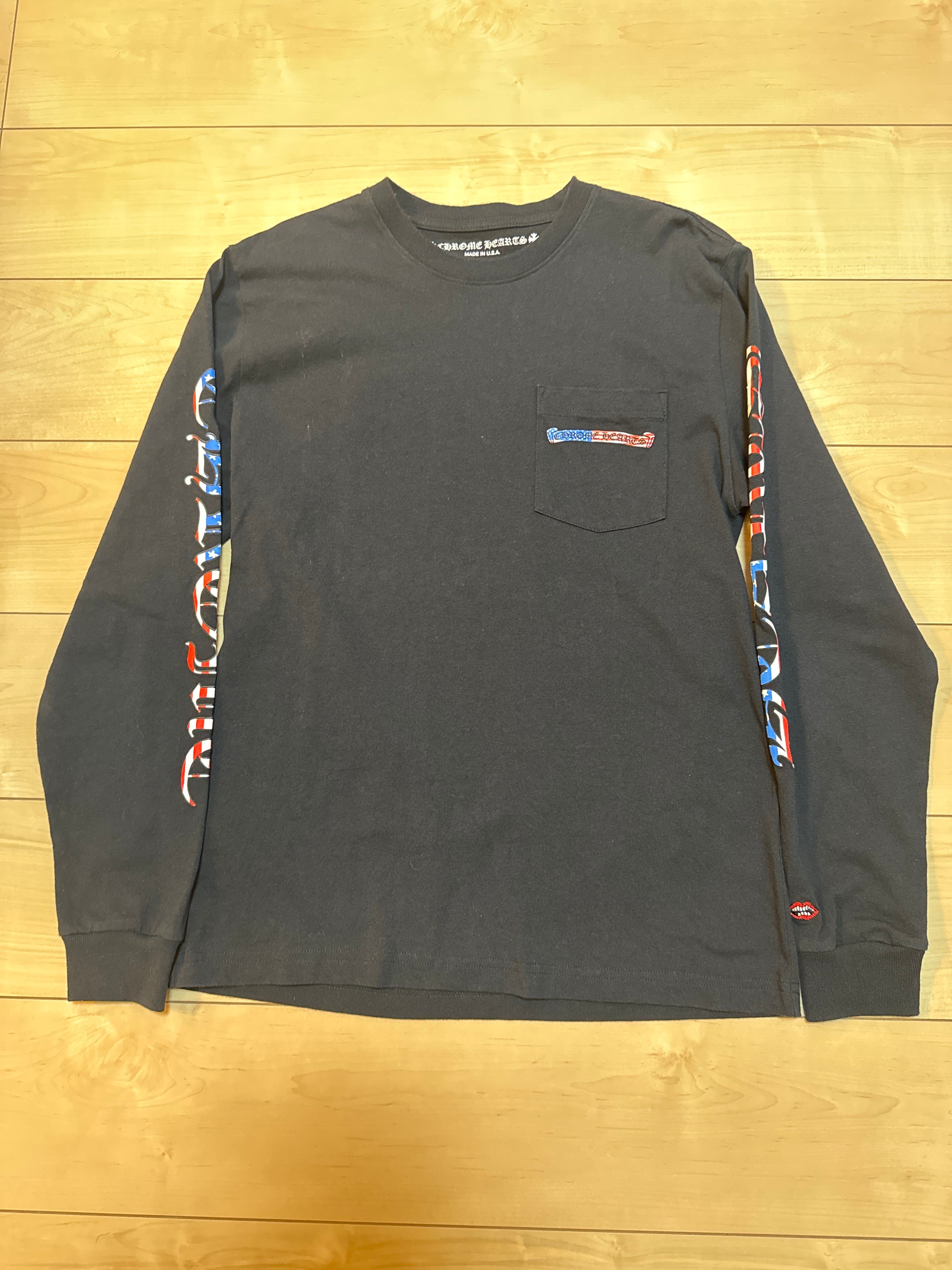 Chrome Hearts Matty Boy America L/S T-Shirt "Black"