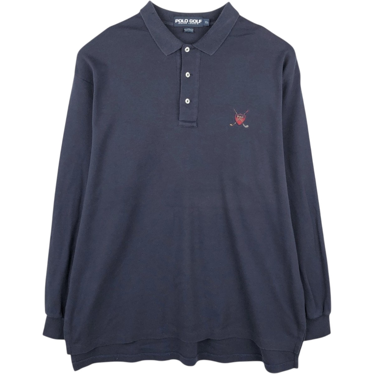 古着 ラルフローレン Ralph Lauren POLO GOLF ポロゴルフ 長袖 ポロシャツ メンズXL相当/eaa667629
