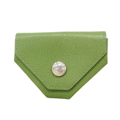 ★SALE【6eb1503】エルメス コインケース ヴァンキャトル シェブルミゾル ヴェールベンガル シルバー金具 □D刻印【中古】メンズ レディース ユニセックス