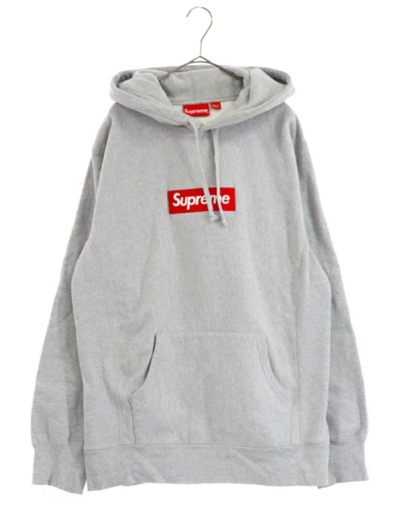 Supreme Box Logo Hooded Sweatshirt "Heather Grey" (16FW)