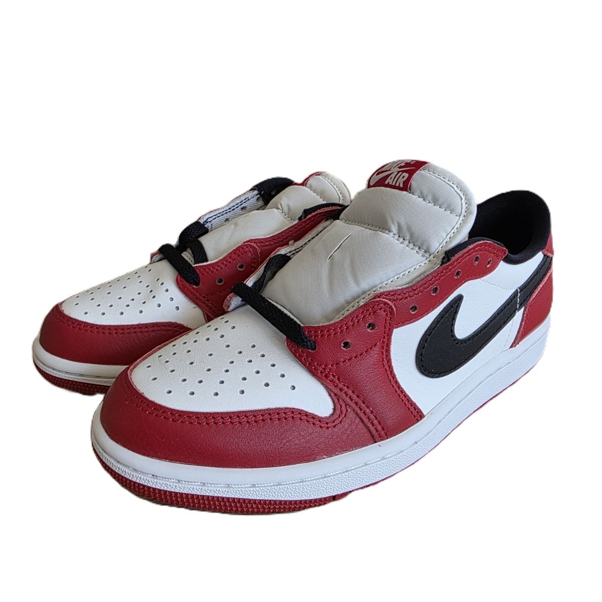 NIKE ナイキ  Air Jordan 1 Retro Low OG Chicago エアジョーダン ワン シカゴ US6.5 24.5cm スニーカー HQ6998-600 レザー レッド  メンズ【中古】