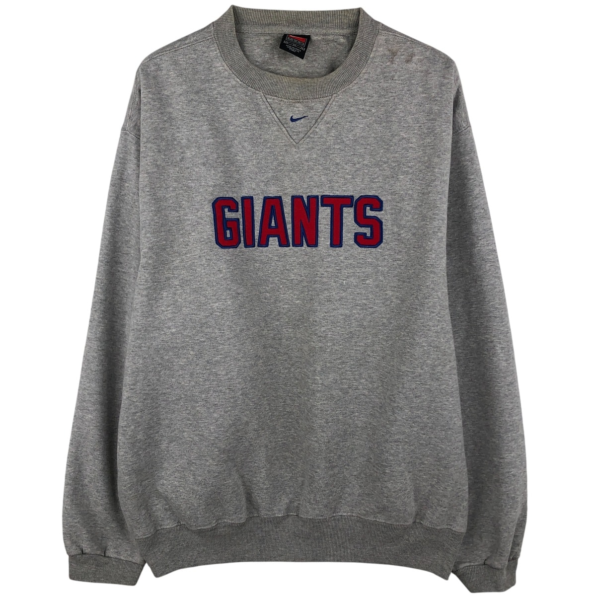 古着 00年代~ ナイキ NIKE TEAM NFL NEW YORK GIANTS ニューヨークジャイアンツ ロゴスウェットシャツ トレーナー メンズM相当/eaa611224