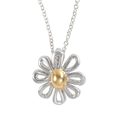 TIFFANY&Co. ティファニー デイジー フラワー ネックレス ペンダント パロマ・ピカソ スターリングシルバー シルバー【中古】