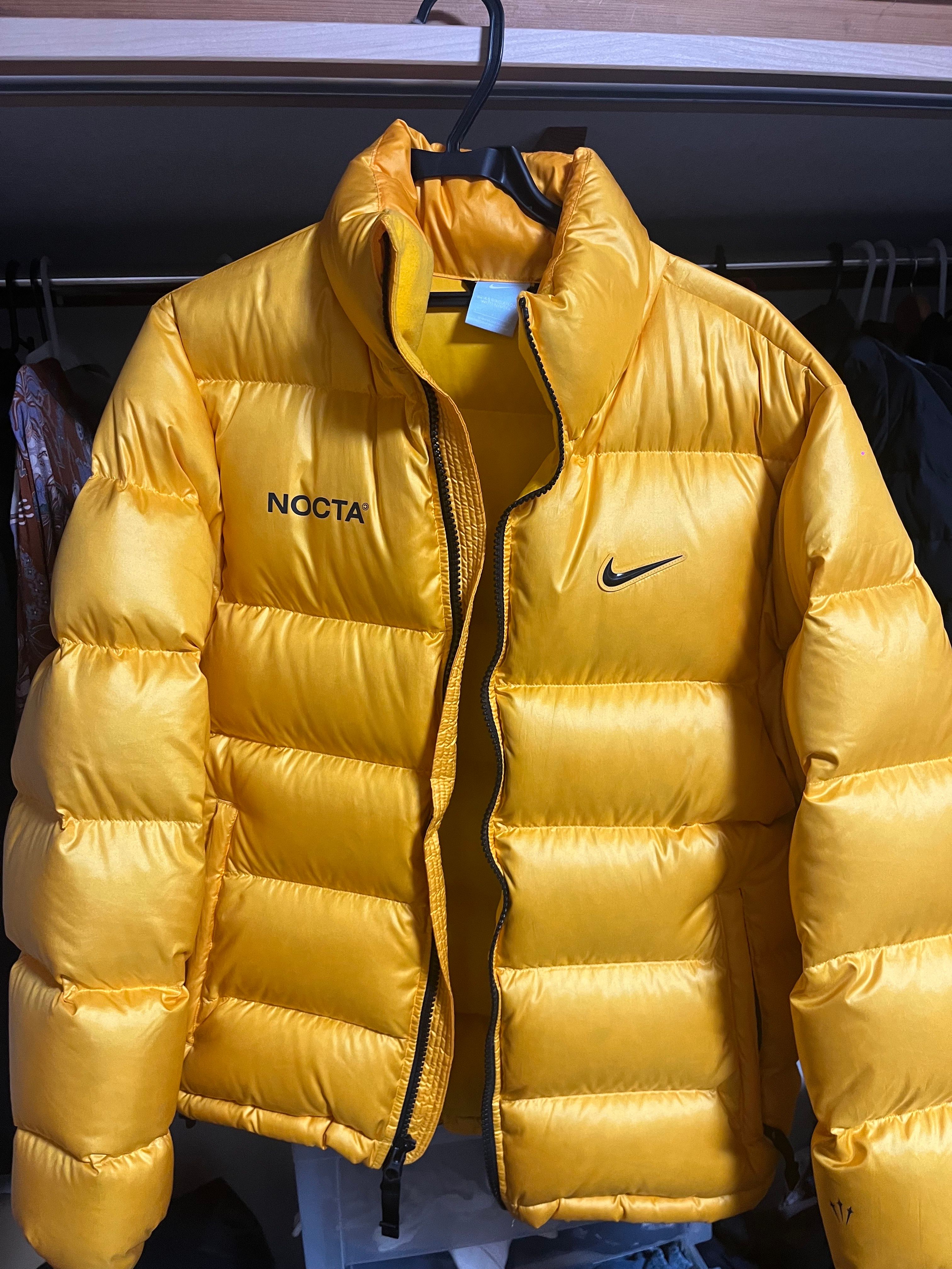 Nike x Drake NOCTA Puffer Jacket "Yellow"