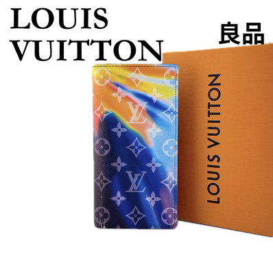 Louis Vuitton Brazza Wallet Monogram Sunset