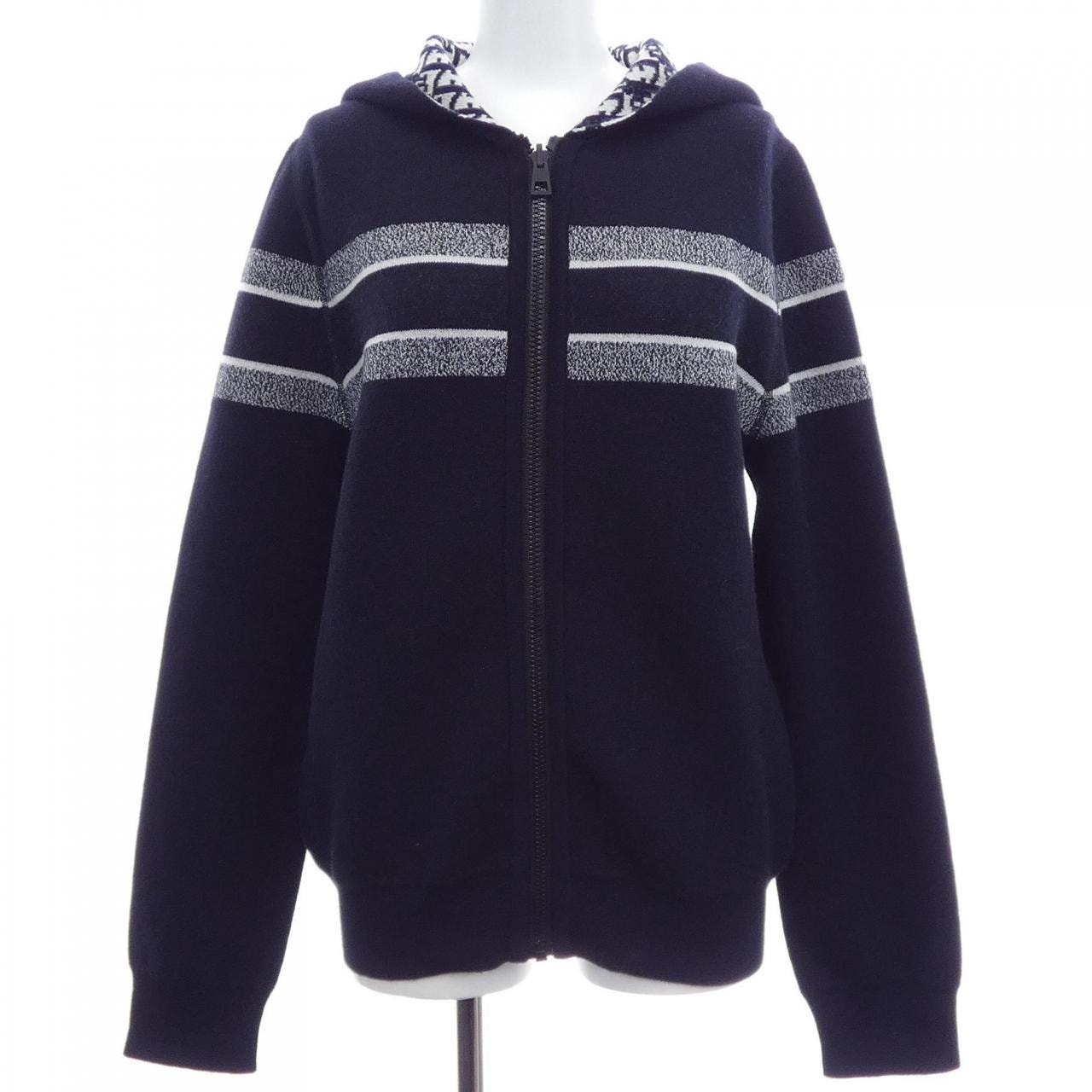 クリスチャンディオール CHRISTIAN DIOR ディオール オブリーク テクニカル カシミヤ 054G12AM055 パーカー