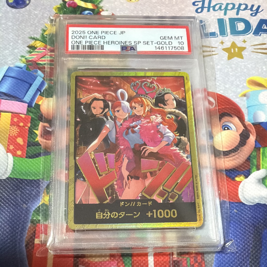 ドン!!カード : ロビン&ウタ&ナミ&ハンコック スーパーパラレル [開封済](エクストラブースター「ワンピース ヒロインズエディション スペシャルセット」)