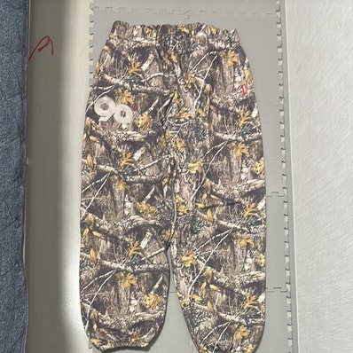 9090 90 Logo Assort Sweat Pants "GRAY REAL TREE"
