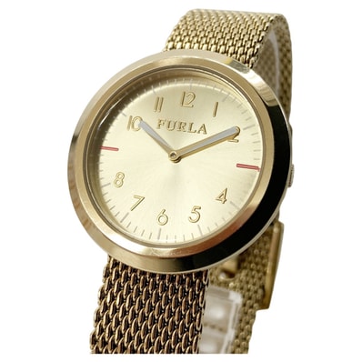 〇〇FURLA フルラ クォーツ 腕時計 4253103502 ゴールド