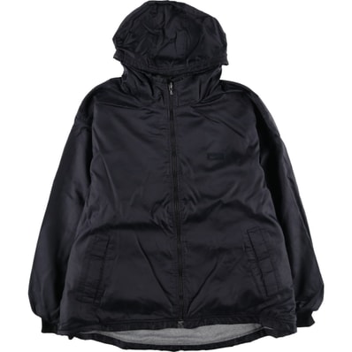 古着 90年代 ナイキ NIKE バックロゴ リバーシブル 中綿パーカー パファージャケット メンズL相当 ヴィンテージ/eaa609283