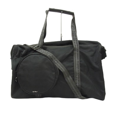 OFF-WHITE オフホワイト OMNA073E19E480021000 DUFFLE インダストリアルベルト 2WAY ダッフル ボストンバッグ ブラック系【美品】【中古】