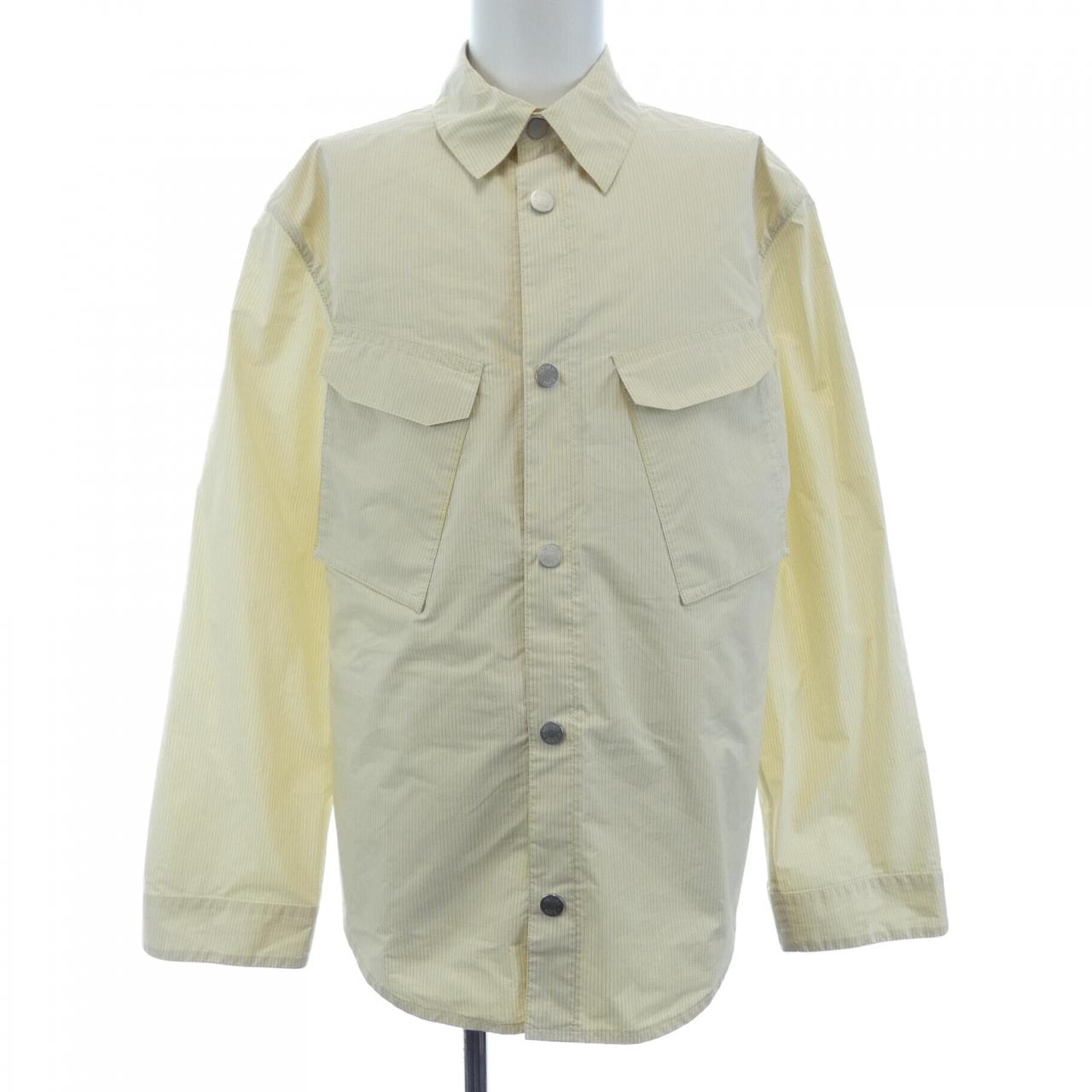 エルメス HERMES プリント シルクブレンドジャージー Tシャツ *41-5514 シャツ