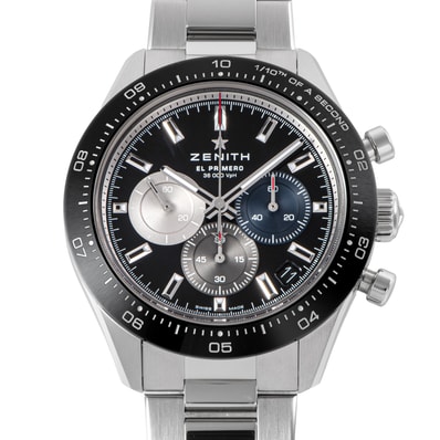 ZENITH ゼニス クロノマスター エル プリメロ スポーツ 03.3100.3600/21.M3100 ステンレススチール【中古】