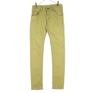 美品 Lee リー 日本製 コットンパンツ S ベージュ系